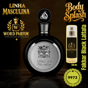 9973 - Fakhar Black Lattafa (Body Splash Masculino)