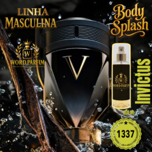 1337 - Invictus Paco Rabanne (Body Splash Masculino)