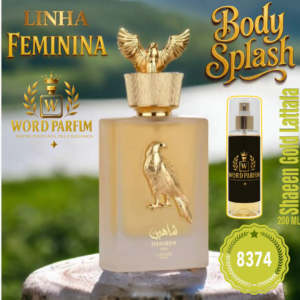 8374 - Shaheen Gold Lattafa (Body Splash Feminino)